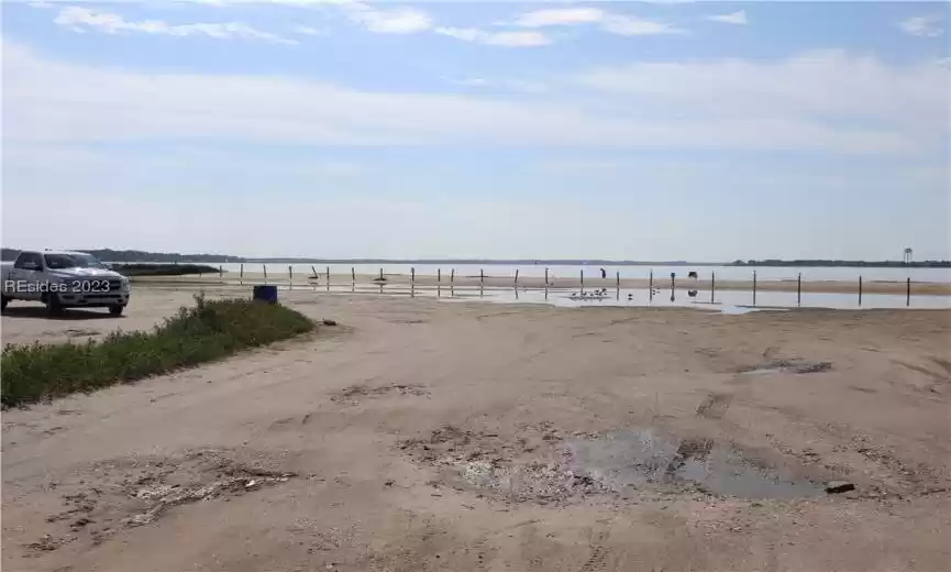 The Sands Beach at HIgh Tide