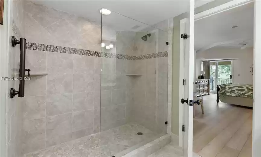 Updated primary bath shower