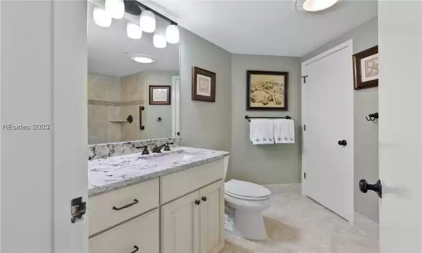 Primary bath...double vanity and large shower