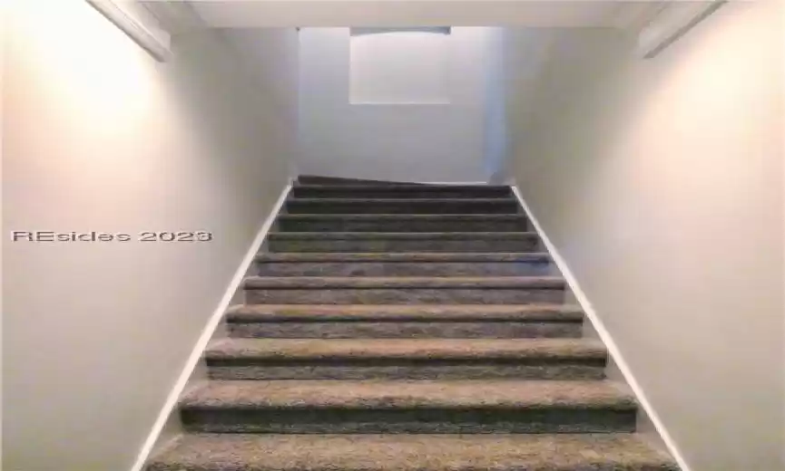 Stairs up to Unit