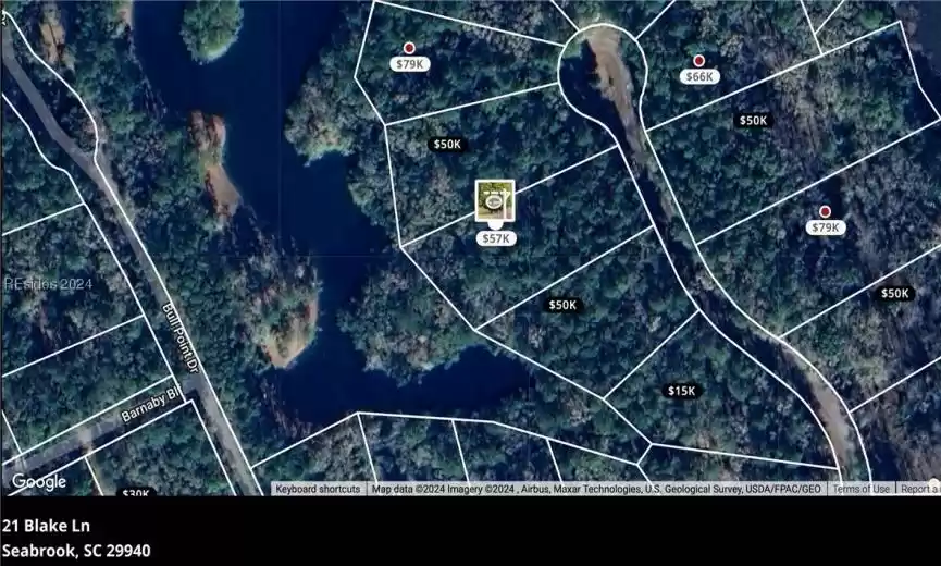 Seabrook, South Carolina 29940, ,Land,For Sale,438540