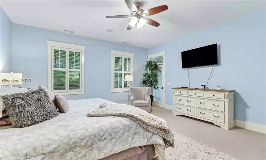 Beautiful bedroom 3, with its own bath.