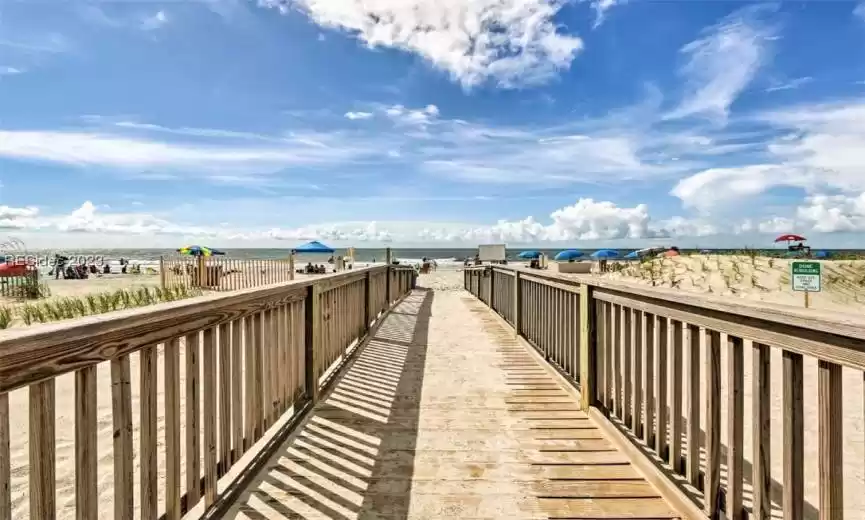 The beach!  One of the many perks of Hilton Head Beach & Tennis is the incredible beach access...which is steps from C251!  Just minutes and your toes are in the sand!