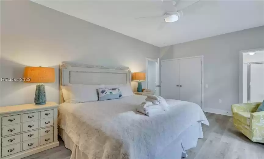 Guest Room 2 with ensuite.  12 Cassina Lane, Hilton Head Island, SC 29928