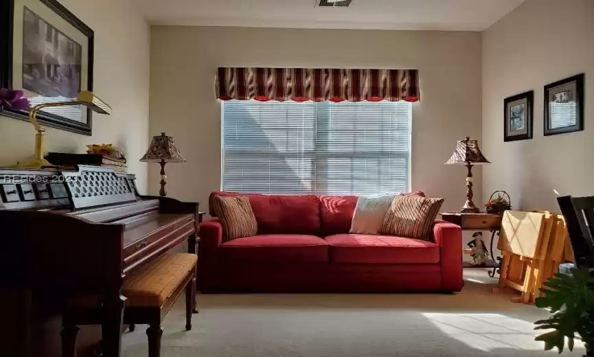 Retreat to your private den/study! There are French doors that make it even more private. Great area for those extra overnight guest too.
