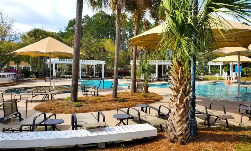 Enjoy one of the 6 swimming Pools, which includes an indoor lap pool.  There are 3 outdoor resort style pools!