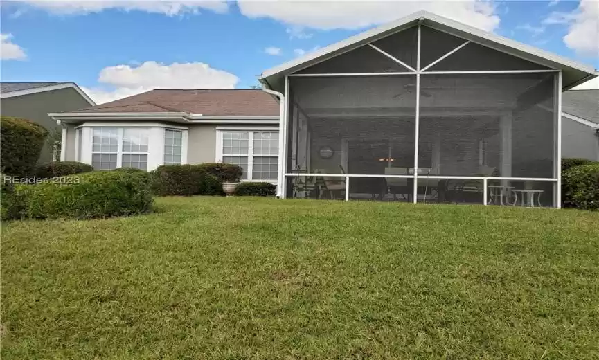 Extra large screened porch! Perfect for entertaining!