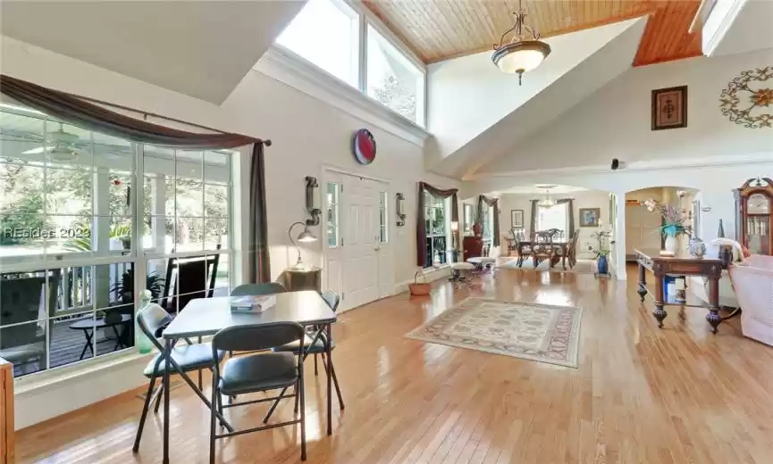 Foyer to Open Floor Plan