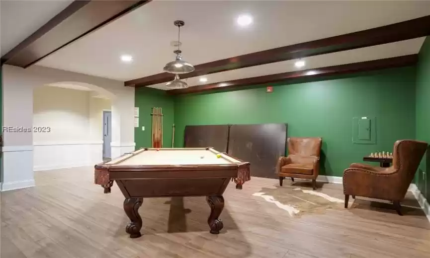 Game room and exercise room adjancent
