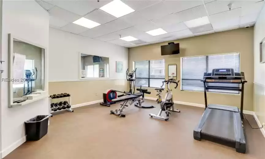 Fitness Center located next to the Main Office