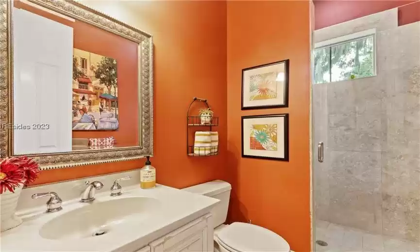 First level bathroom