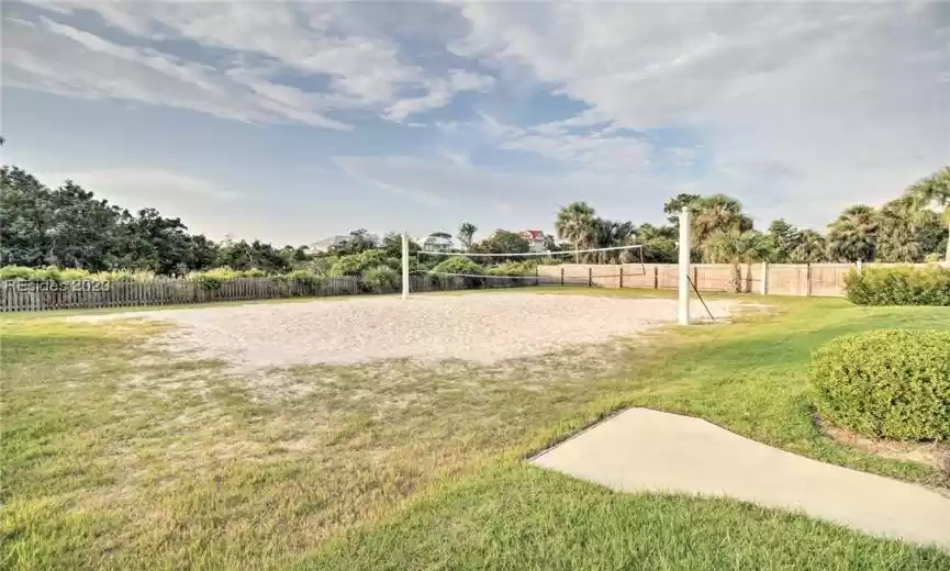 Sand Volleyball by Harbor Island pool