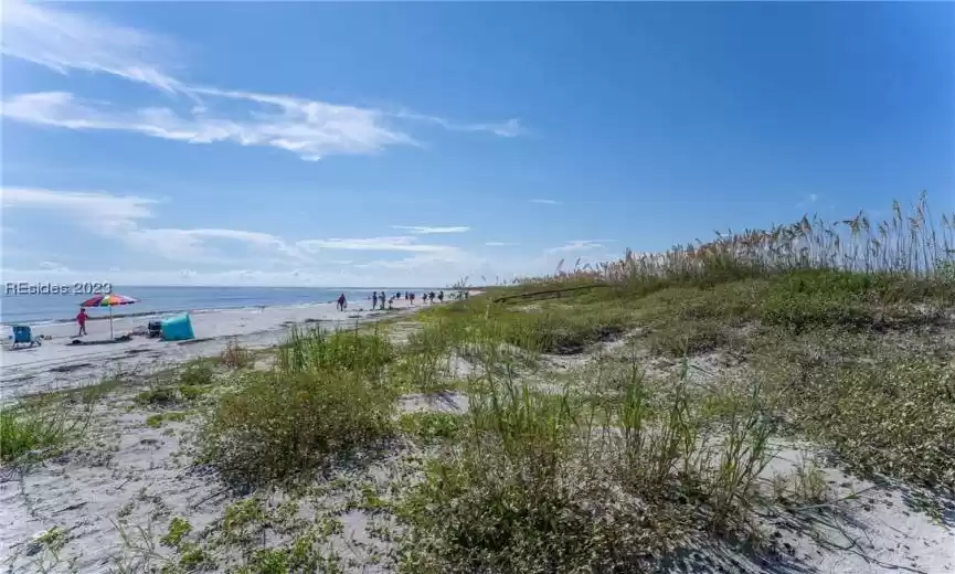 Quiet and serene beach