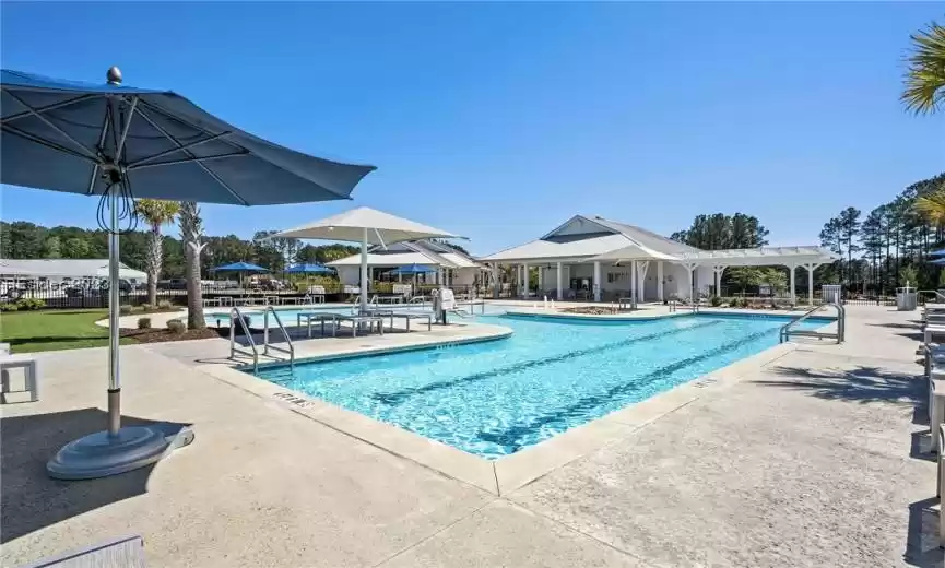 Pool entrance view
