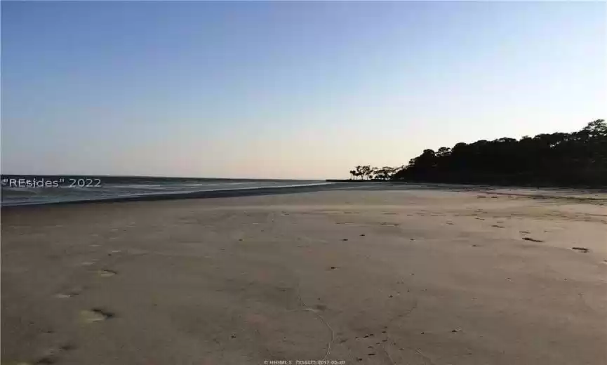 Peaceful beach without any crowds.