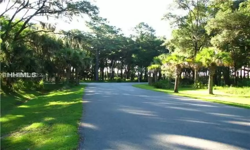 Entry to Oakridge on Daufuskie Island