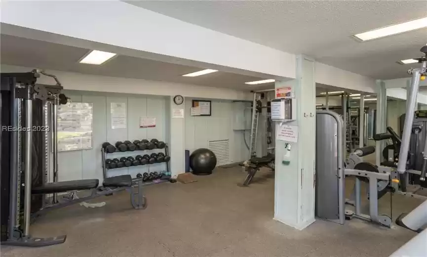 Another picture of fitness center.