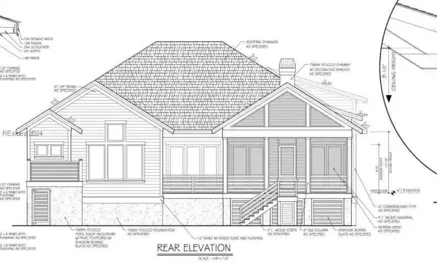 Rear Elevation