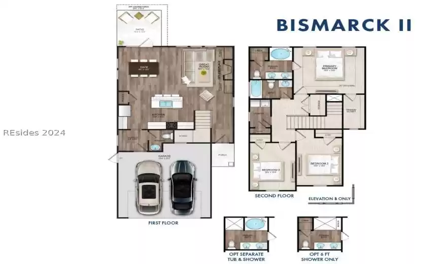 3 bedrooms