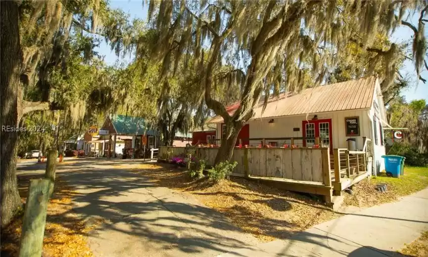 Historic area shops