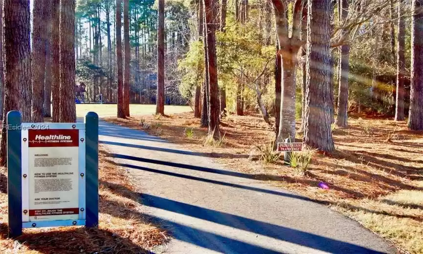 Walking Trails plus sidewalks add to the Active Lifestyle.