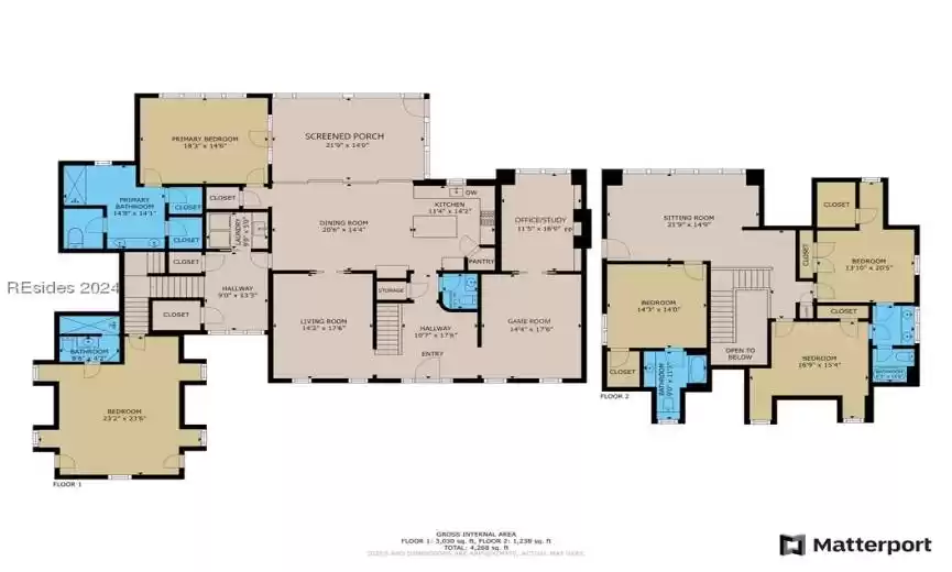 Bluffton, South Carolina 29910, 5 Bedrooms Bedrooms, ,4 BathroomsBathrooms,Residential,For Sale,441603