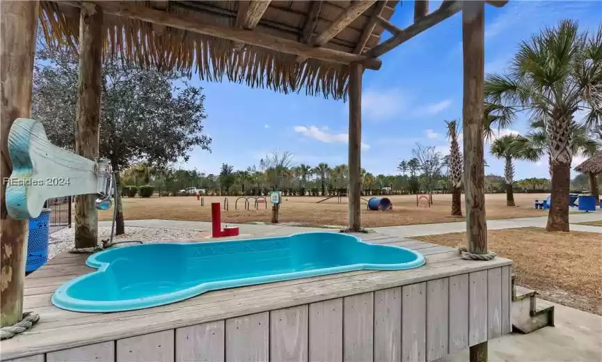Barkaritaville Dog Park Pool