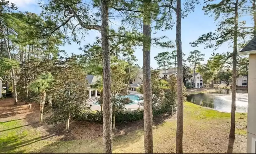 Well manicured grounds - community pool and place to walk your dog.