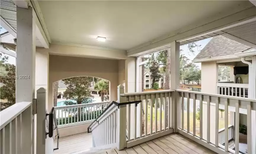 F38 at Summer House is on the 3rd floor and is an end unit. It overlooks the peaceful views of the community pool and lagoon.  This neighborhood has a lot to offer and is in a great location on Hilton Head Island.