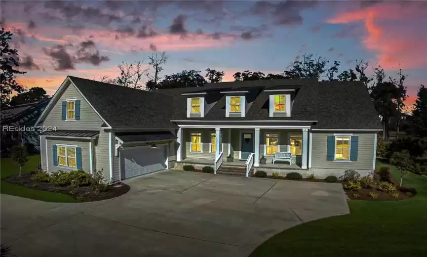 Front at Twilight