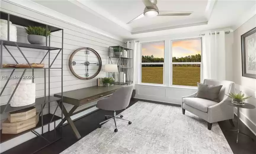 This is a rendering, not the actual home.