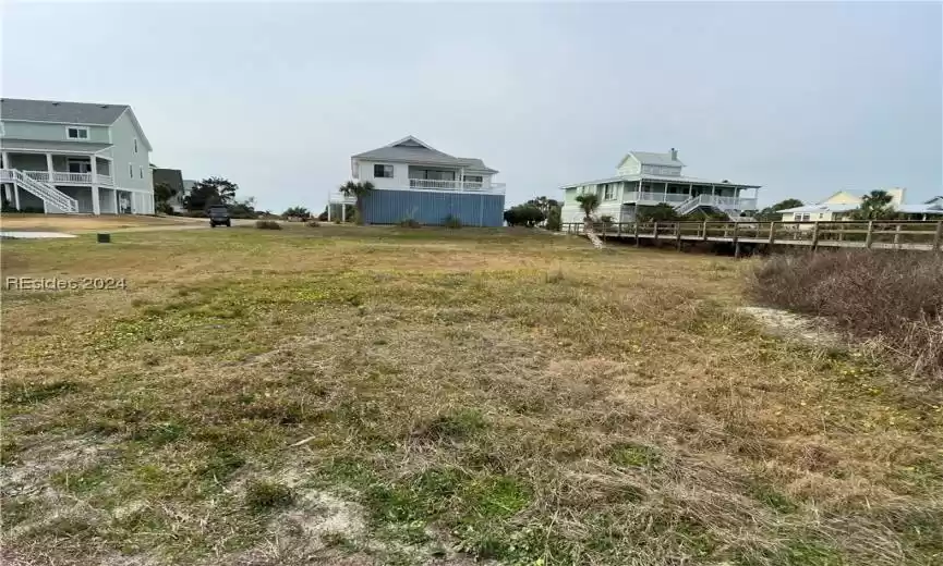 Lot looking from ocean.