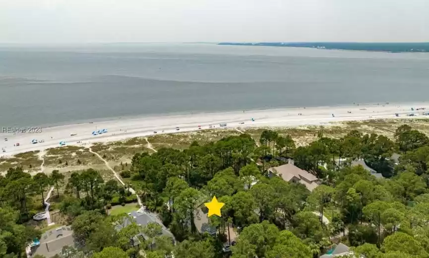 Property Location in Relation to Beach and Daufuskie Island