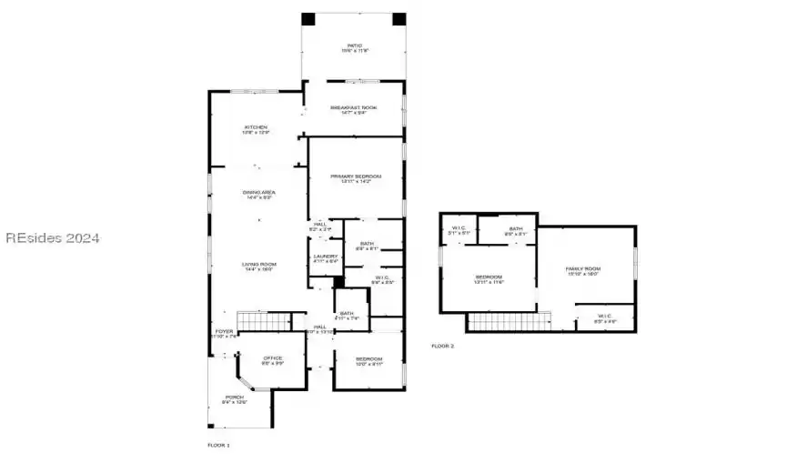 Floor plan was generated by Cubicasa. For more accurate measurements, please use the Matterport 3D Tour.