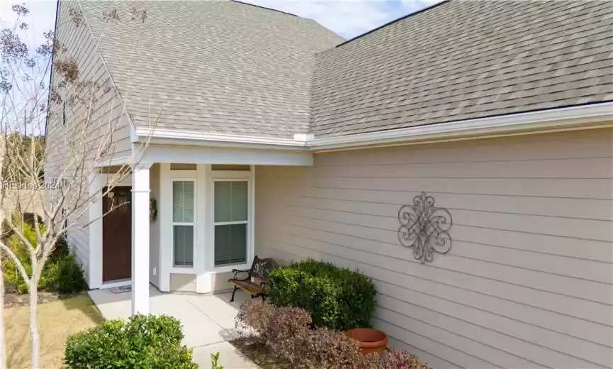 View of front of this beautiful Taft Street Loft home on the large 0.16 acre lot with extra landscaping.