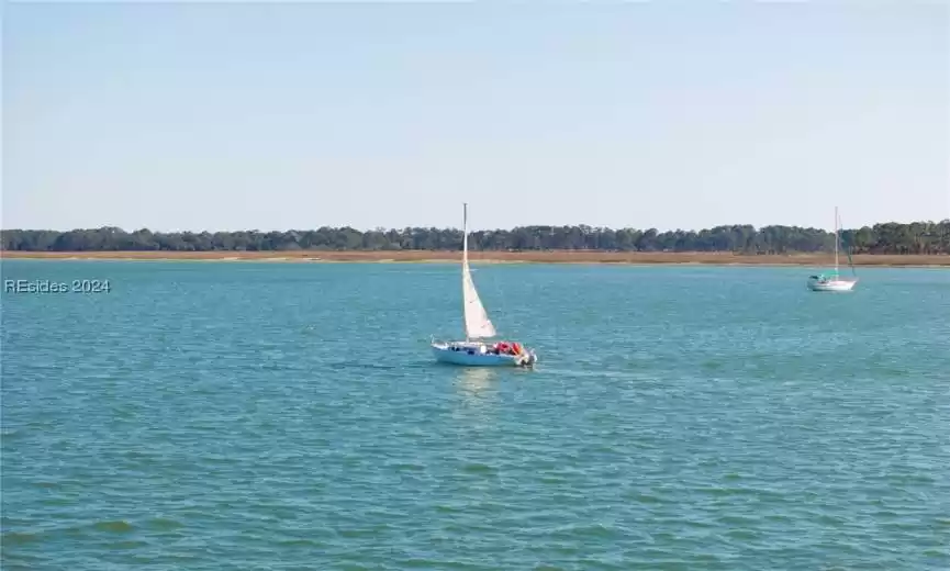 Typical beautiful sunny day on the peaceful May River