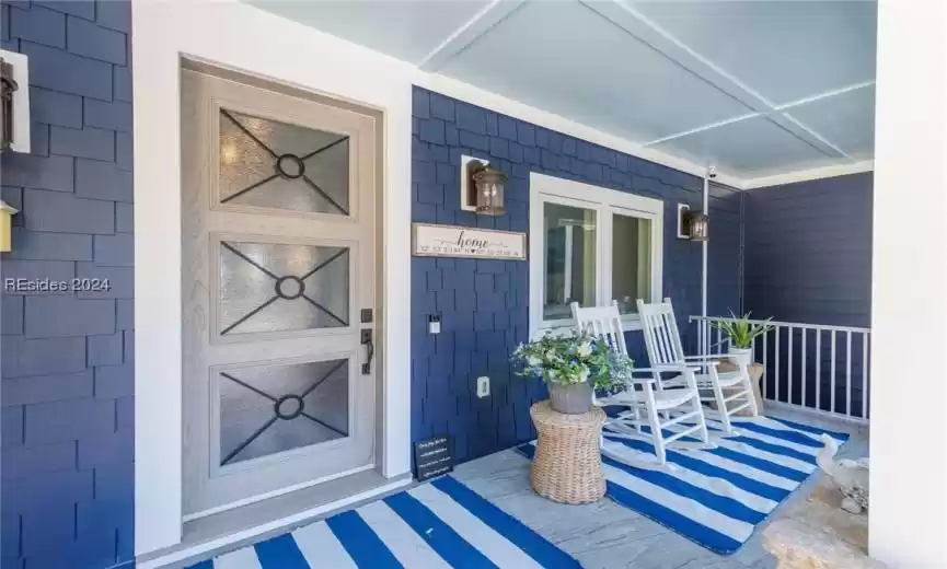 Front entrance to your new home!