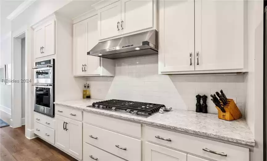 Gas cooktop and oven and convection oven