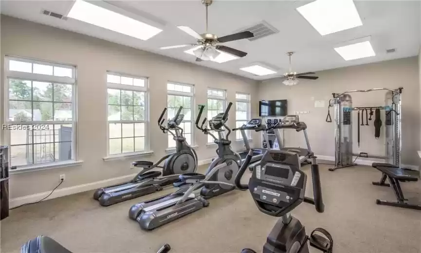 Community fitness rooms