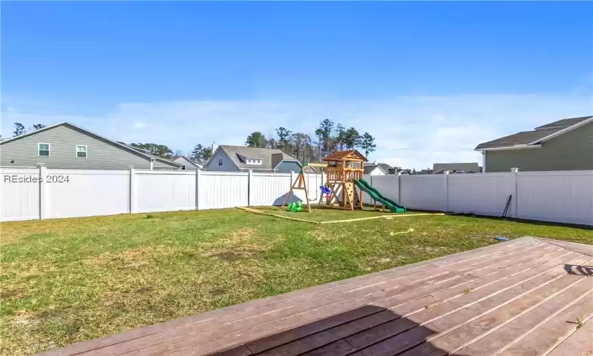 Back yard from​​‌​​​​‌​​‌‌​‌‌​​​‌‌​‌​‌​‌​​​‌​​ deck