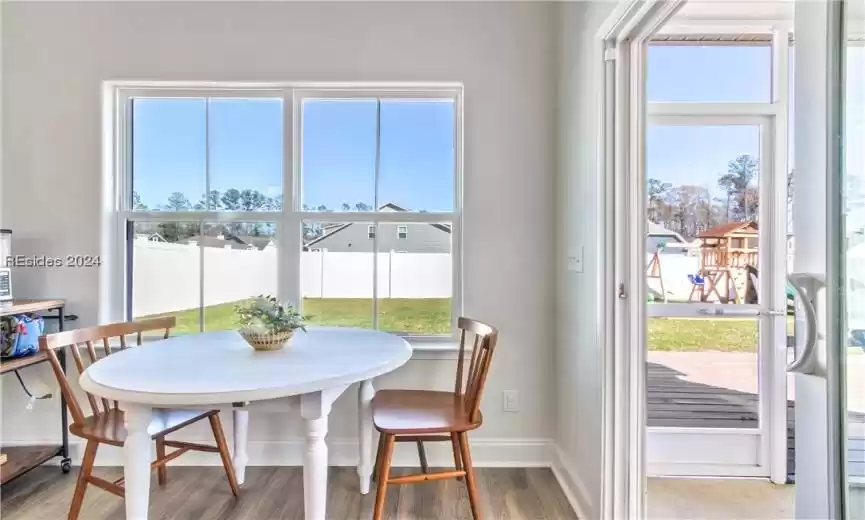 Breakfast area