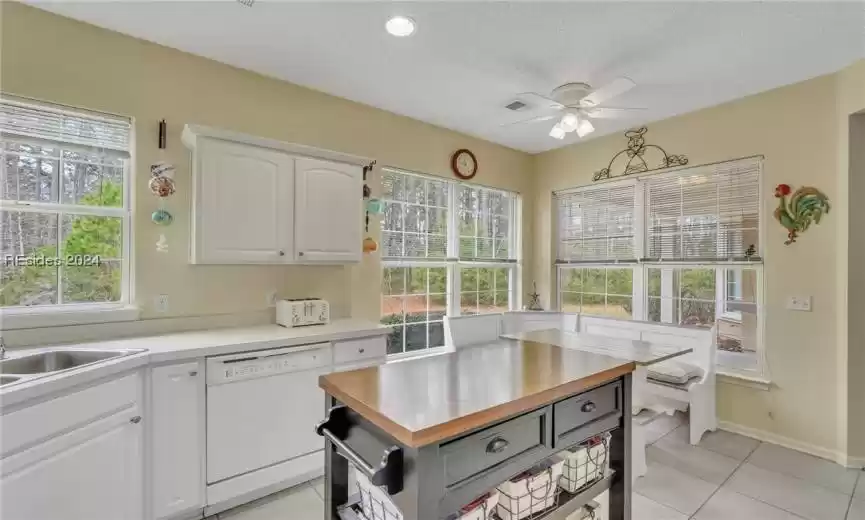 Lots of natural light