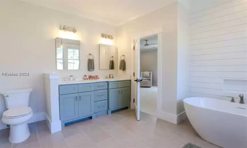 Examples of finishes and proof of quality workmanship from another built home in the neighborhood by the same firm.