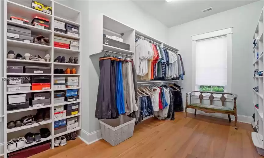 Primary bedroom closet