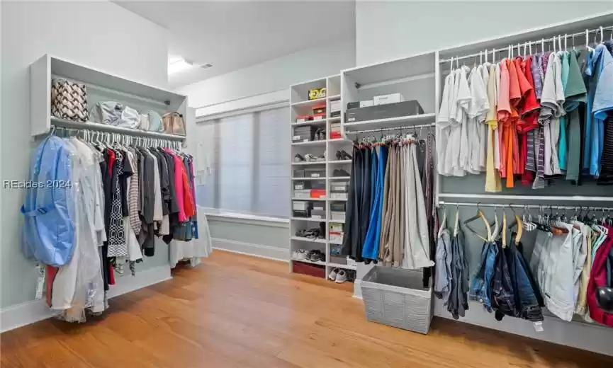 Primary bedroom closet
