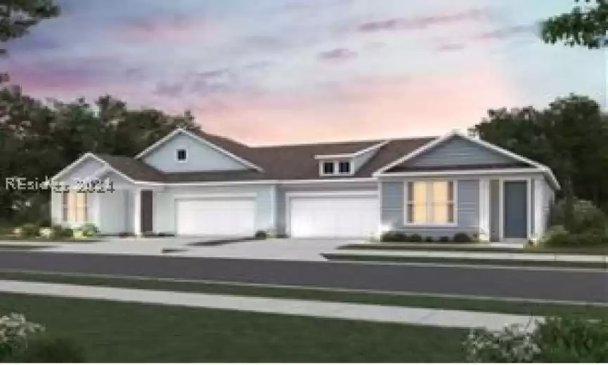 This is a rendering, not the actual home.