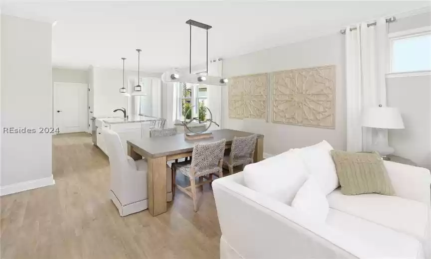 This is a rendering, not the actual home.