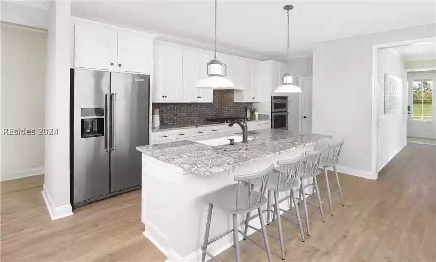 This is a rendering, not the actual home.