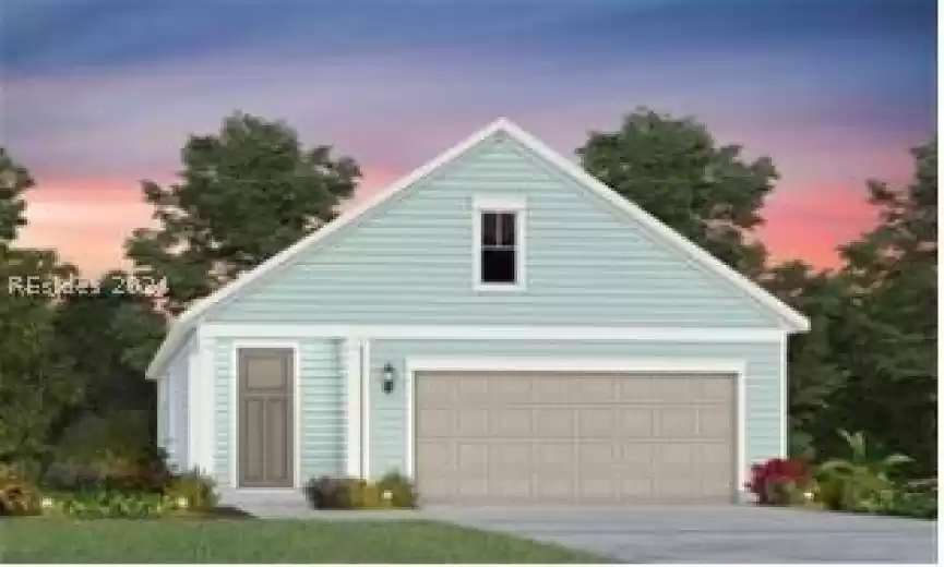 This is a rendering, not the actual home.