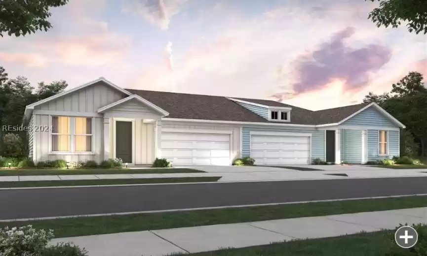 This is a rendering, not the actual home.